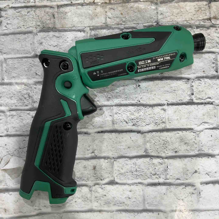 ◇ハイコーキ(HIKOKI ※旧:日立工機) 7.2V コードレスペンインパクトドライバー WH7DL(LCSK)【川口店】