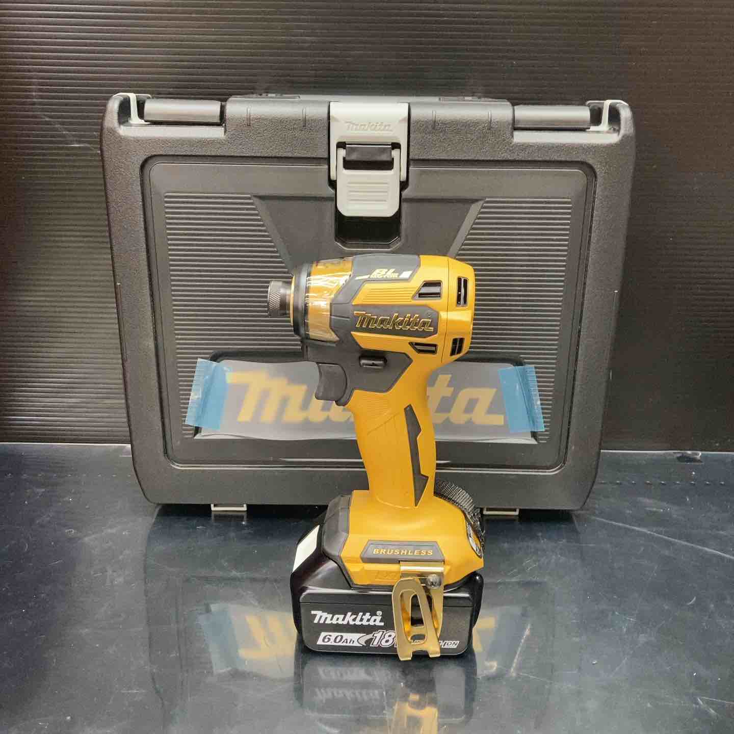 インパクトドライバーTD171TDXイエロー Amazon | マキタ(MAKITA) TD171DGXFY(バッテリ×2個・充電器・ケース付