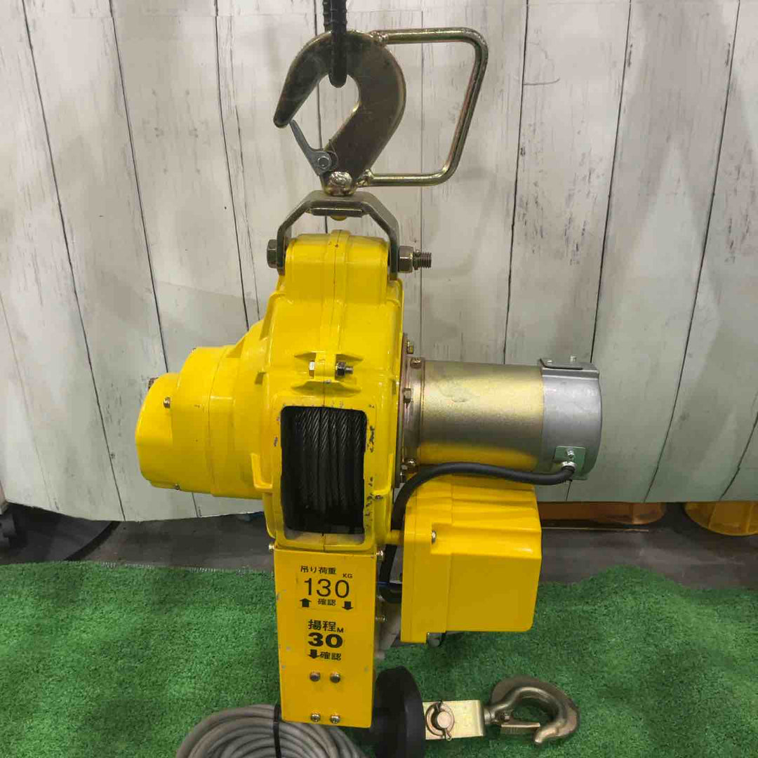 ◇トーヨーコーケン(TKK) ベビーホイスト BH-400  電動ウインチ(ワイヤー)【川口店】