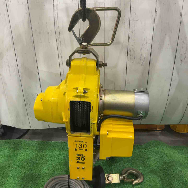 ◇トーヨーコーケン(TKK) ベビーホイスト BH-400  電動ウインチ(ワイヤー)【川口店】