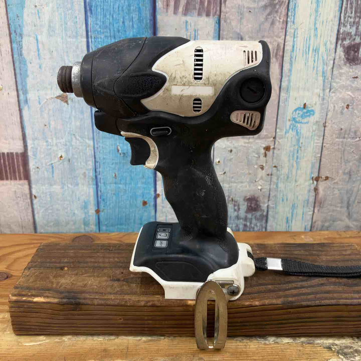 【中古品】★ハイコーキ(HIKOKI ※旧:日立工機) コードレスインパクトドライバー WH14DSL(2LSCK)(S) 14.4V フルセット 白色【柏店】