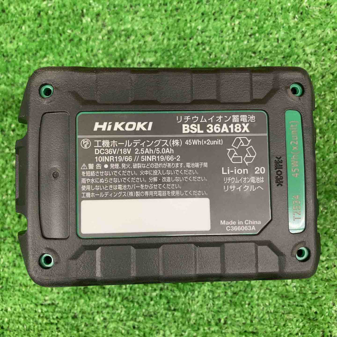 【未使用品】 ハイコーキ/HiKOKI リチウムイオンバッテリー BSL36A18X 【鴻巣店】