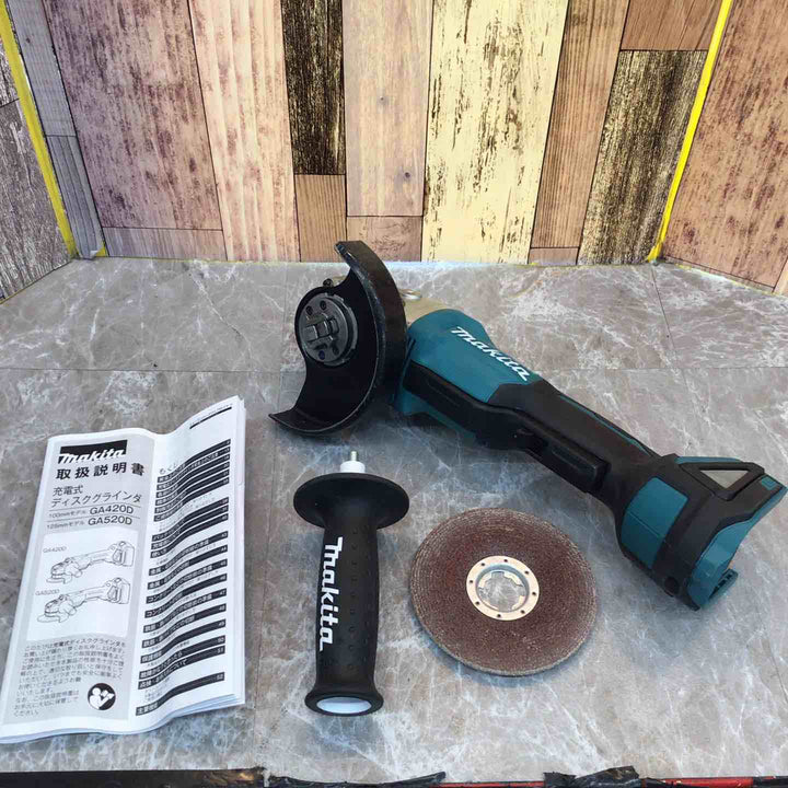 ★マキタ(makita) 125mmコードレスディスクグラインダ GA520DZ【八潮店】