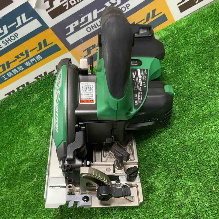 ★ハイコーキ(HIKOKI ※旧:日立工機) コードレス丸のこ C18DBL ケース・充電器・マルチボルトバッテリーBSL36A18×2 付き【草加店】