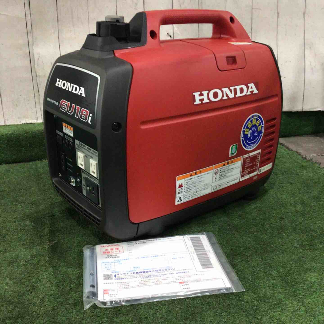★ホンダ(HONDA) インバーター発電機 EU18i 動作確認済 【川口店】
