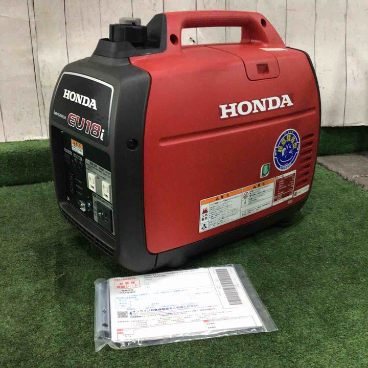 ★ホンダ(HONDA) インバーター発電機 EU18i 動作確認済 【川口店】