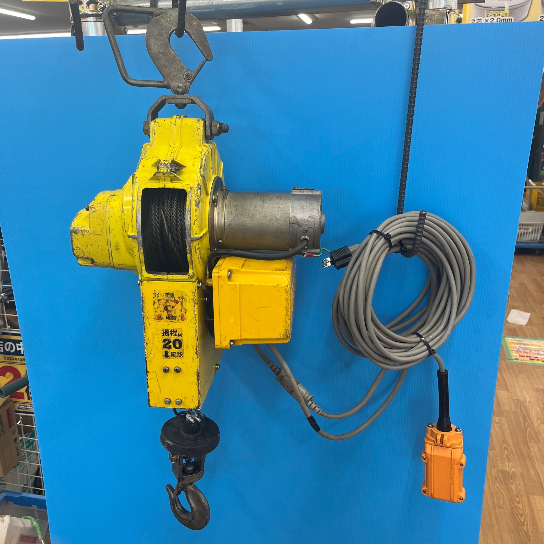 ◇トーヨーコーケン(TKK) ベビーホイスト BH-400 電動ウインチ