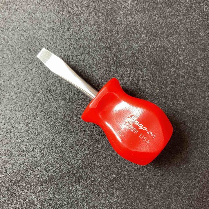 【中古品】 スナップオン(Snap-on) SDD4160 SDD4120 マイナスドライバー レッドグリップ 9本セット 【東大和店】