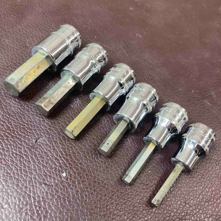 【中古品】 スナップオン(Snap-on) 3/8インチ ヘックスソケットセット 6本 FAM4E～FAM10E 【東大和店】