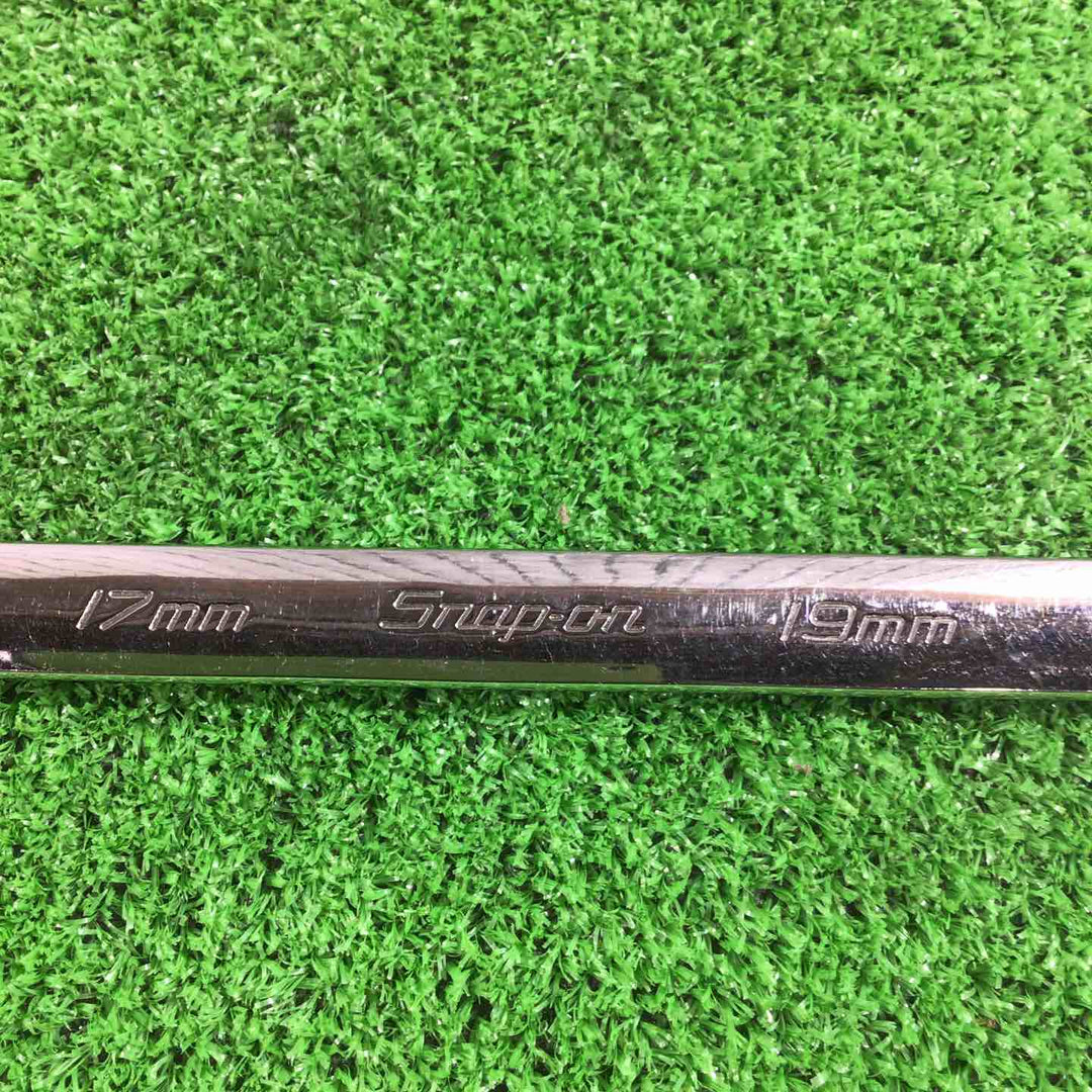 スナップオン(Snap-on) 0° オフセットロングストレートメガネレンチ XDHFM1719【川口店】