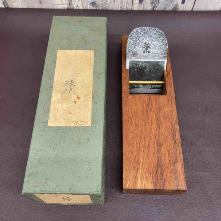 【中古美品】 【六兵衛 山谷製作所 ”誉”ほまれ 平鉋】 鑿・鉋・大工道具 和工具 鋸 骨董品 【東大和店】