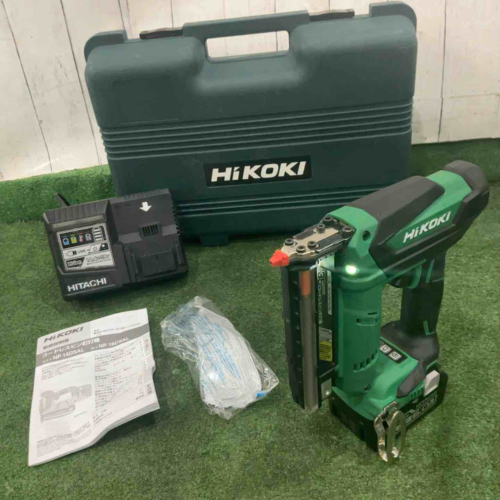 ★ハイコーキ(HIKOKI ※旧:日立工機) コードレスピンネイラ NP18DSAL(LYPK) 18V 動作確認済【川口店】