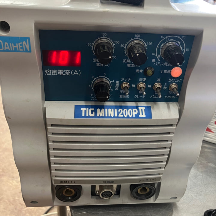 ◇ダイヘン(DAIHEN) 直流TIG溶接機 INVERTER TIG MINI 200PⅡ(インバータティグミニ 200P2) VRTPM-202(S-2)【所沢店】