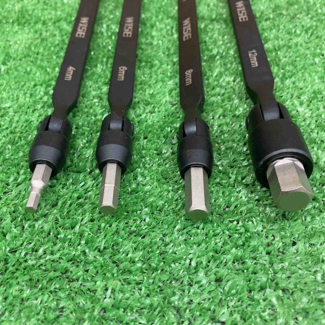 【中古美品】 ワイズ/WISE フリーレンチ 六角 ＊4本組 【鴻巣店】