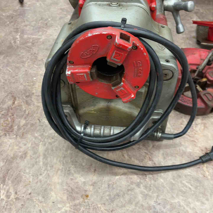 【店頭受取り限定】◇レッキス(REX) ねじ切り機 N40A3 N40AⅢダイヘッド2個付き(付属プラス1個)【所沢店】