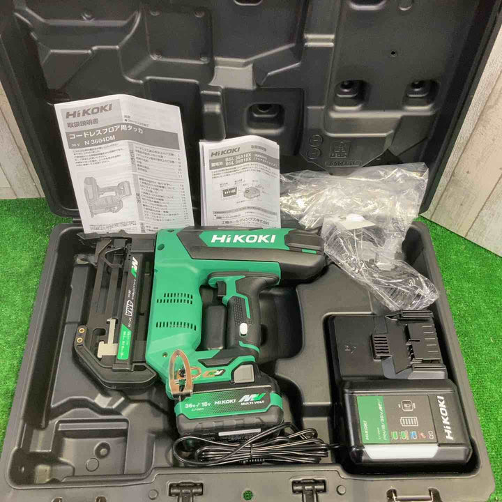 ハイコーキ(HIKOKI) 4mmコードレスフロアタッカ N3604DM(XPZ)【町田店】