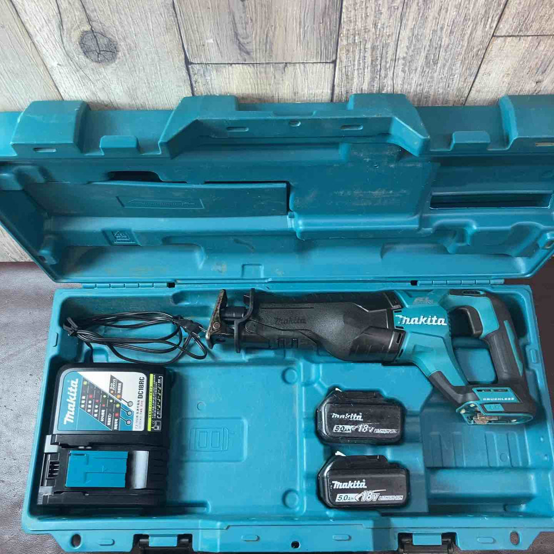 【中古品】マキタ(makita) コードレスレシプロソー JR187DRGX 5.0Ah2個付属 【東大和店】