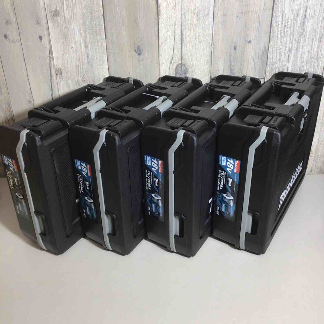 【未使用品】 マキタ makita コードレス インパクトドライバー TD173DRGX 4台 インパクト 青 ブルー 純正 純正品 【戸田店】