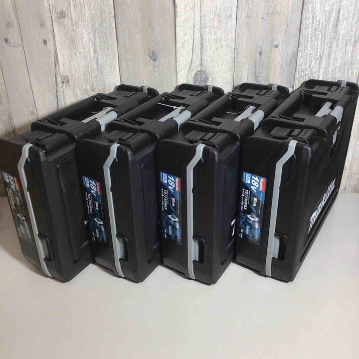 【未使用品】 マキタ makita コードレス インパクトドライバー TD173DRGX 4台 インパクト 青 ブルー 純正 純正品 【戸田店】