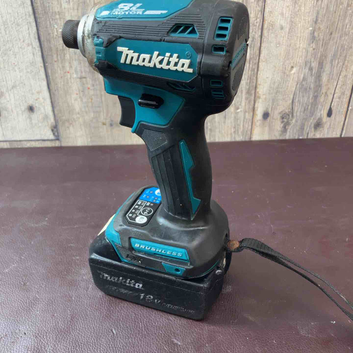 【中古品】 マキタ(makita) コードレスインパクトドライバー TD171DZ おまけバッテリー18V/6.0Ah 1個付  【東大和店】
