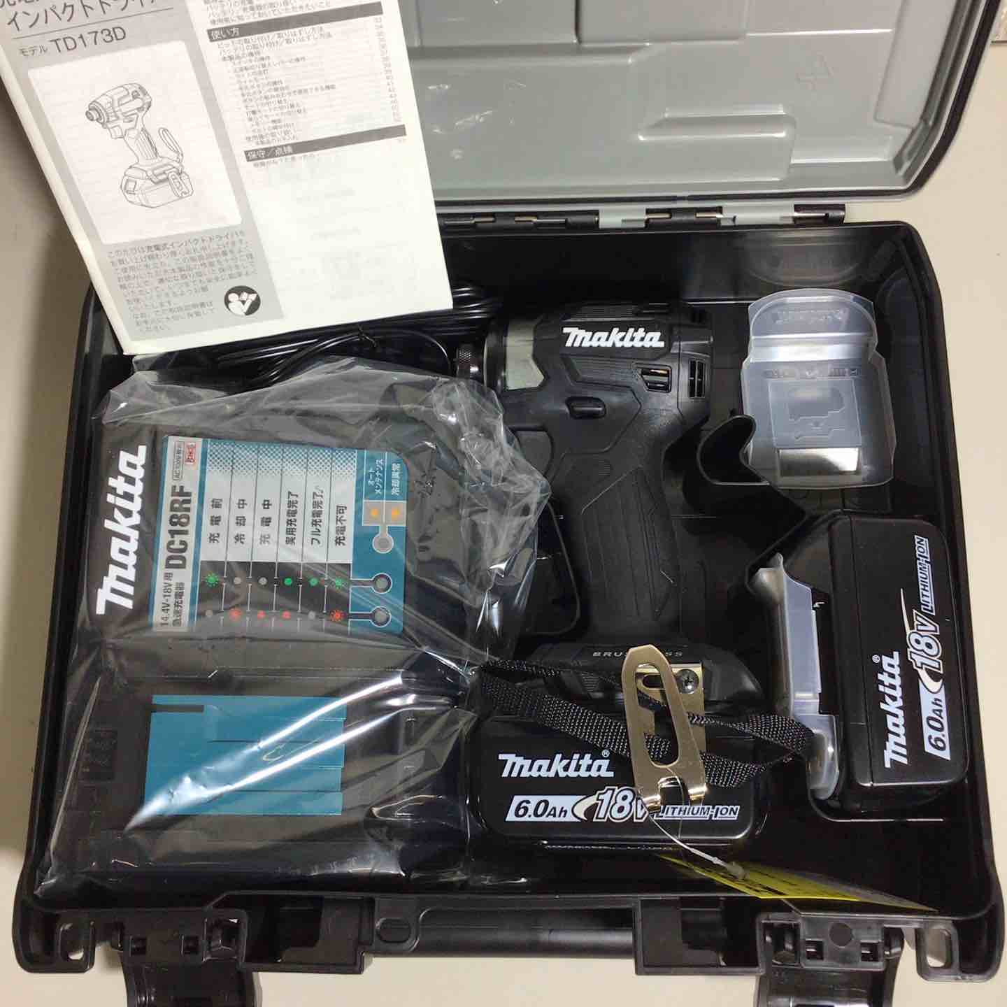 ☆マキタ(makita) コードレスインパクトドライバー TD173DRGXB
