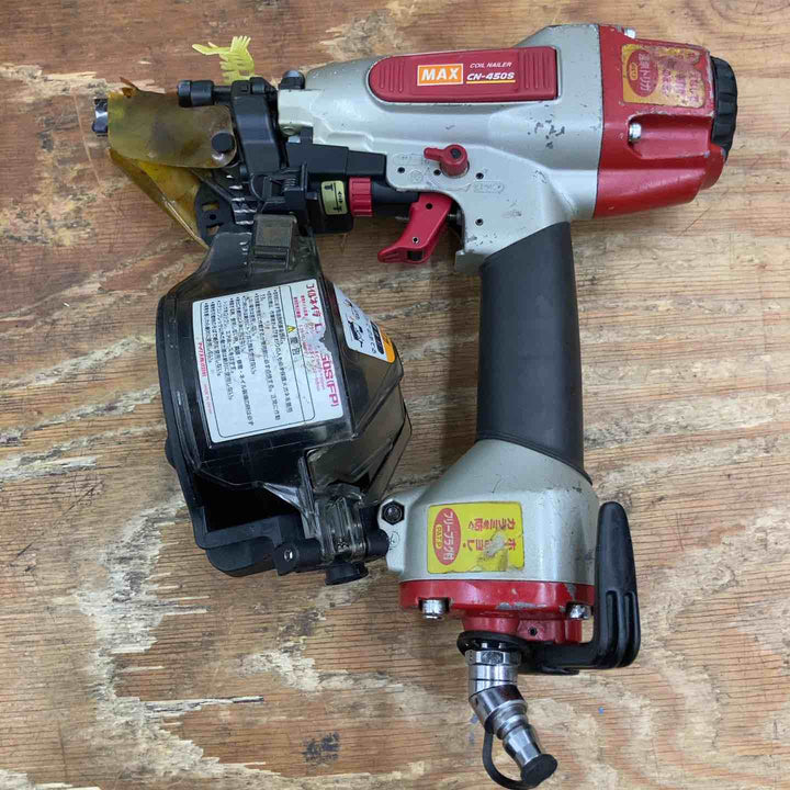 【中古品】★マックス(MAX) 常圧エア釘打ち機 CN-450S(FP) 常圧 50mm【柏店】