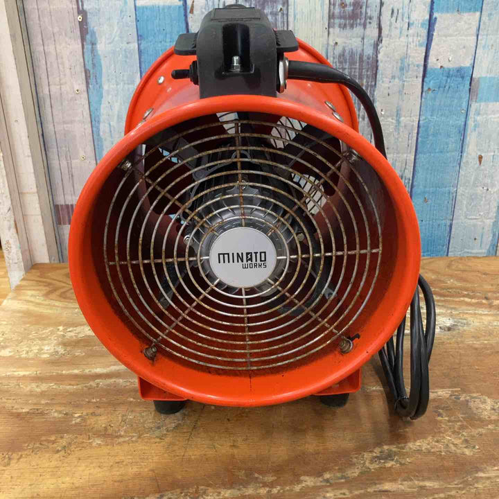 ミナト 排送風機 ダクトファン MDF-251A 《5mエアーダクト付きセット》 (口径250mm)【柏店】