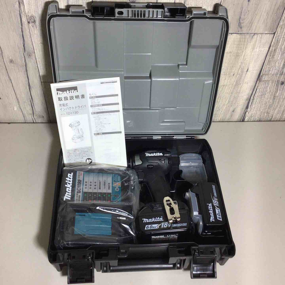 ★マキタ(makita) コードレスインパクトドライバー TD173DRGXB【戸田店】