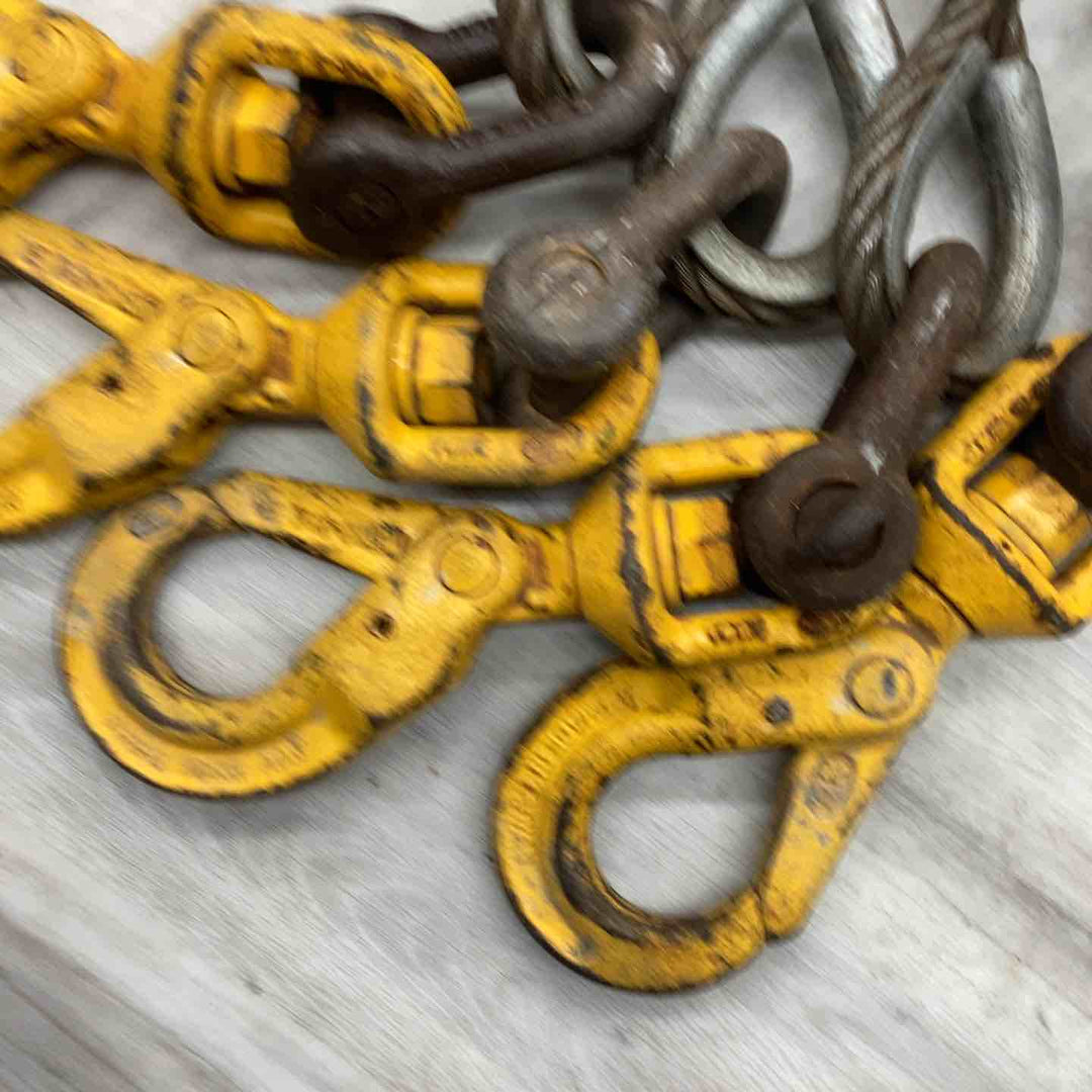 KITO キトー 玉掛けワイヤー ４吊 フック スイベルクレーン ワイヤーロープ スリング 【越谷店】