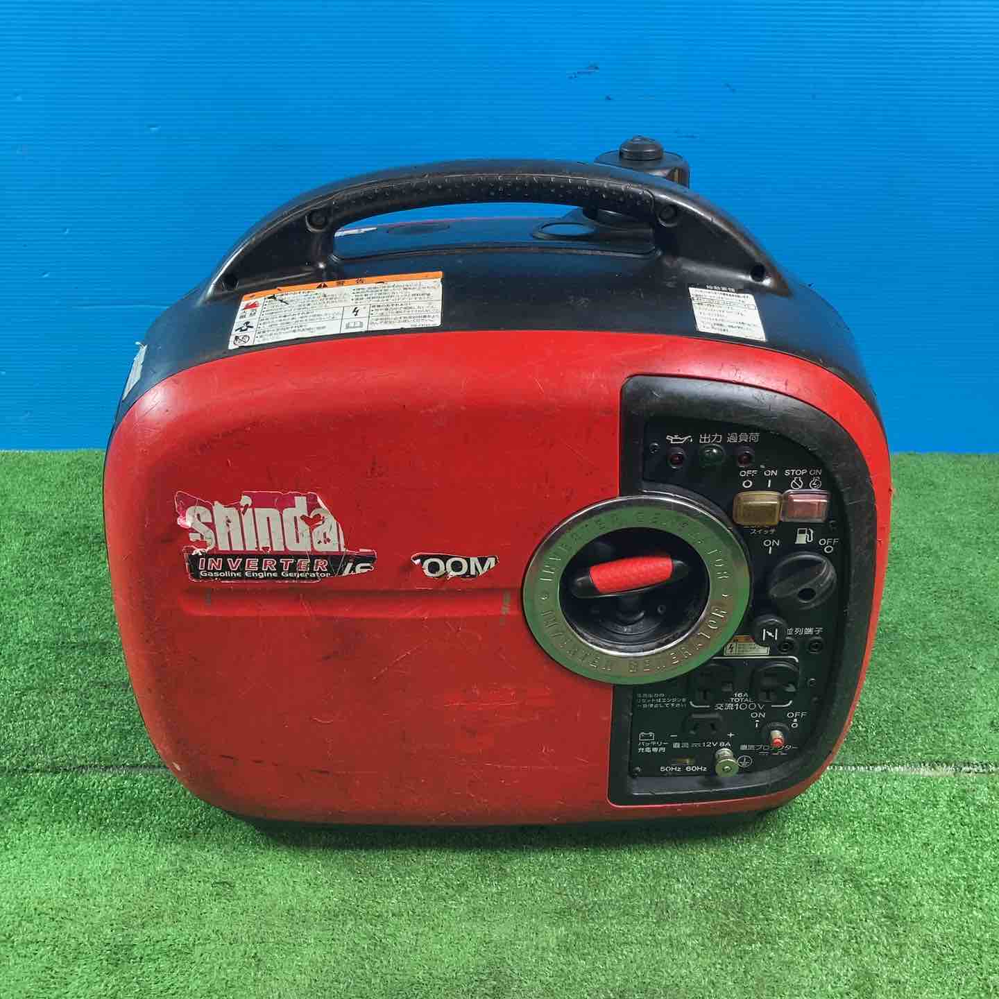 shindaiwa インバーター発電機 IEG1600M 防音 50/60Hz IEG1600M-Y 防音