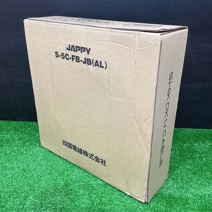 【未使用品】JAPPY 衛星放送受信用同軸ケーブル ドウジク S-5C-FB-JB(AL) 黒【電材館越谷店】