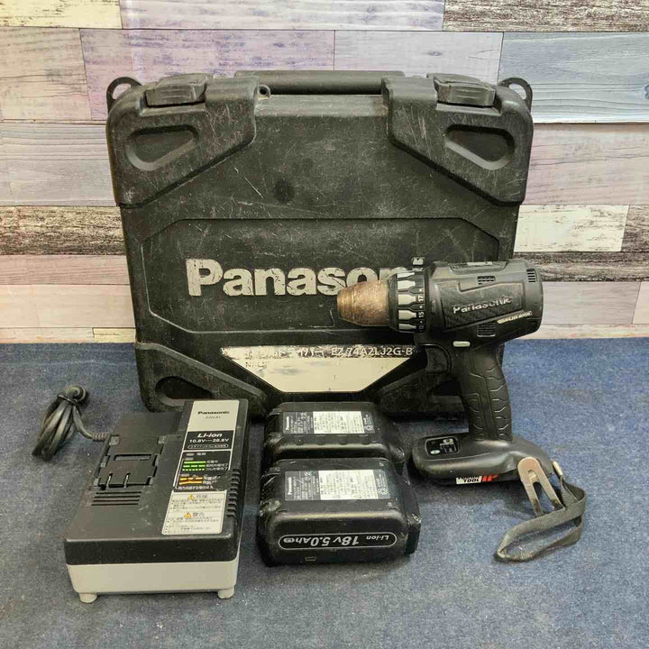 ★パナソニック(Panasonic) コードレスドリルドライバー EZ74A2LJ2G-B【八潮店】