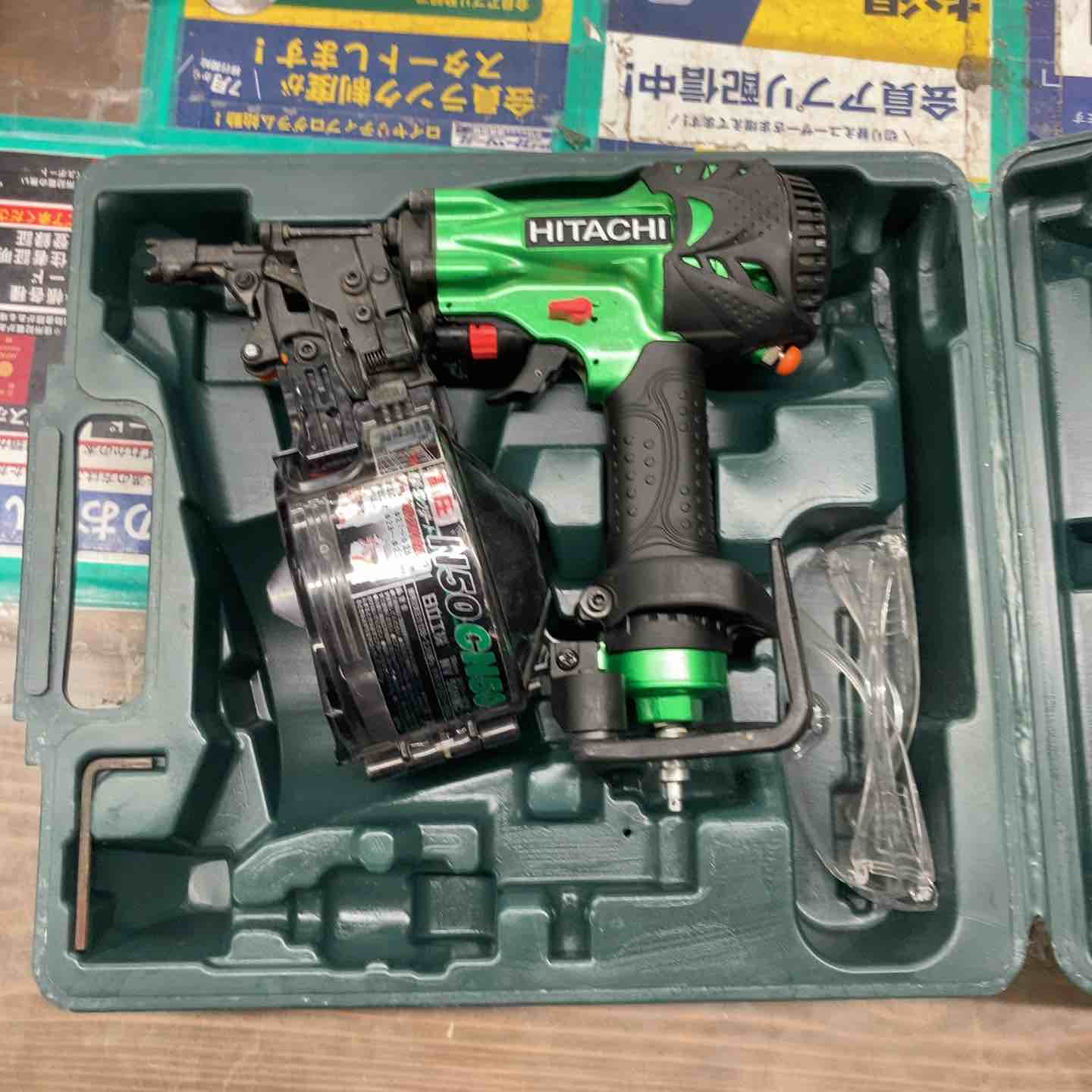 ☆ハイコーキ(HIKOKI ※旧:日立工機) 高圧エア釘打ち機 NV50HMC(L
