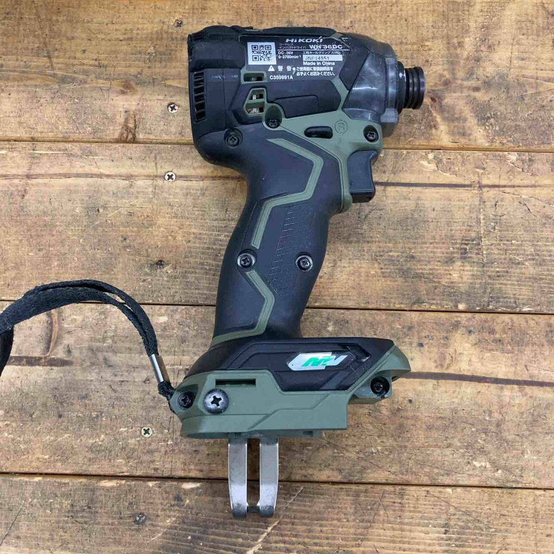 ★ハイコーキ(HIKOKI ※旧:日立工機) コードレスインパクトドライバー WH36DC(2XPG)【所沢店】