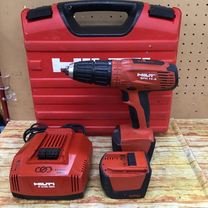 ヒルティ(HILTI) コードレスドリルドライバ SFH14-A【川崎店】