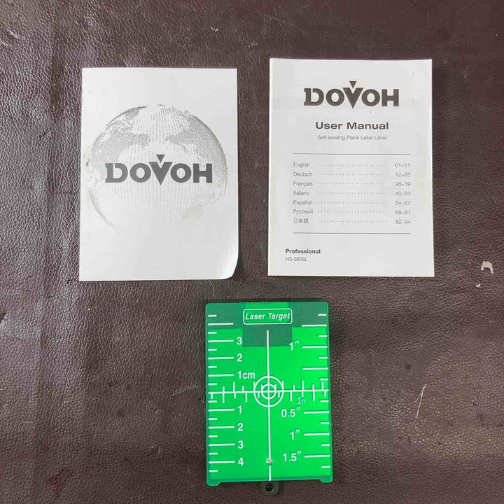 【中古品】DOVOH(ドーヴァー) レーザー墨出し器 H3-360G 12ライン グリーンレーザー【東大和店】