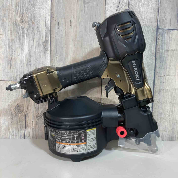★ハイコーキ(HIKOKI ※旧:日立工機) 高圧エア釘打ち機 NV65HR2(S) 保証書欠品【戸田店】