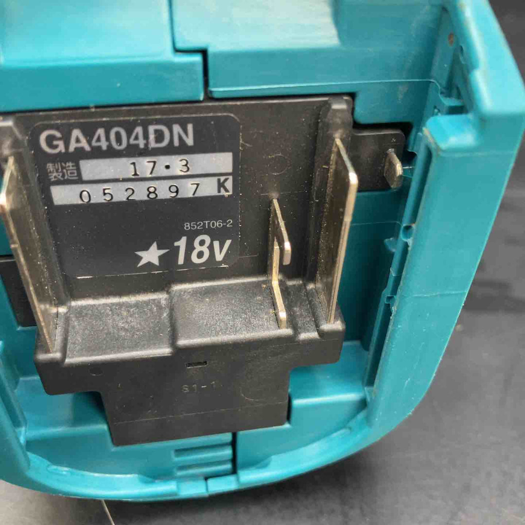 【中古品】マキタ(makita) 100mmコードレスディスクグラインダ GA404DZN (GA404DN) 動作確認済み【川越店】