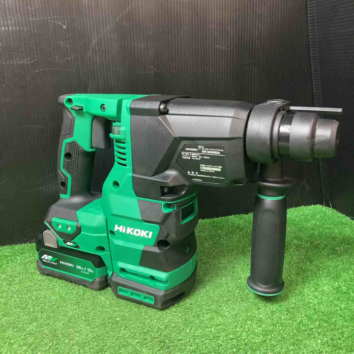 【美品】★ハイコーキ(HIKOKI ※旧:日立工機) コードレスハンマドリル DH3628DA(2XPZ) ◇バッテリー1個セット【岩槻店】