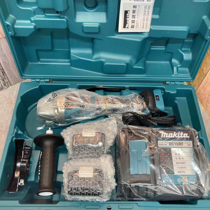 ★マキタ(makita) 100mmコードレスディスクグラインダ GA418DRGX【八潮店】