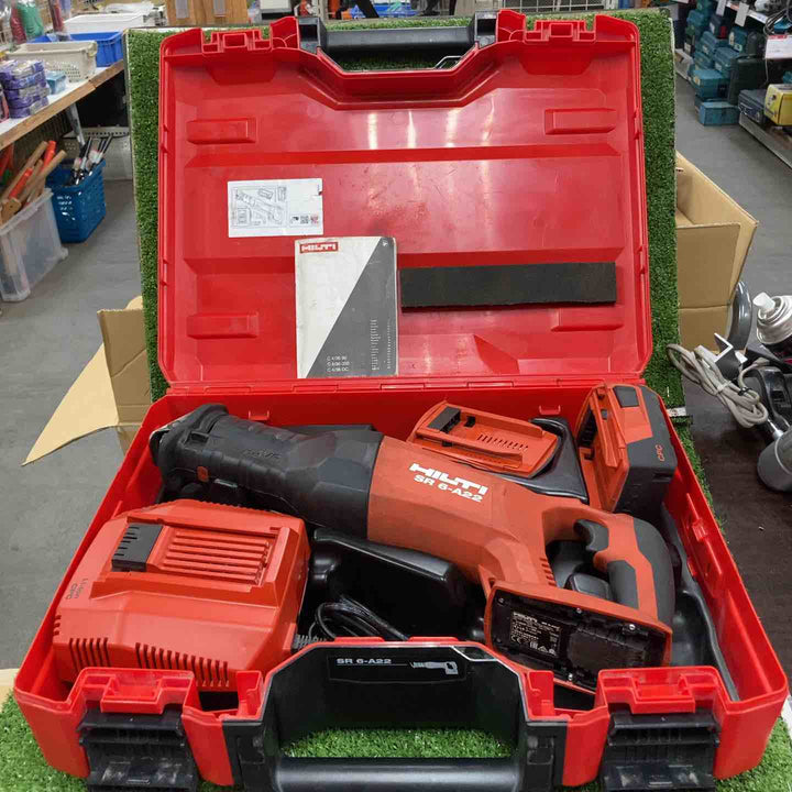 ヒルティ(HILTI) コードレスレシプロソー SR 6-A22【川崎店】