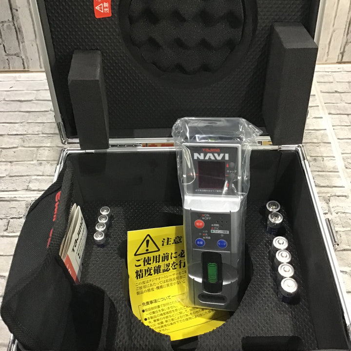 〇タジマ(Tajima) NAVI(追尾) フルライン レーザー墨出し器  矩十字・横全周 GT8ZS-NI【川口店】