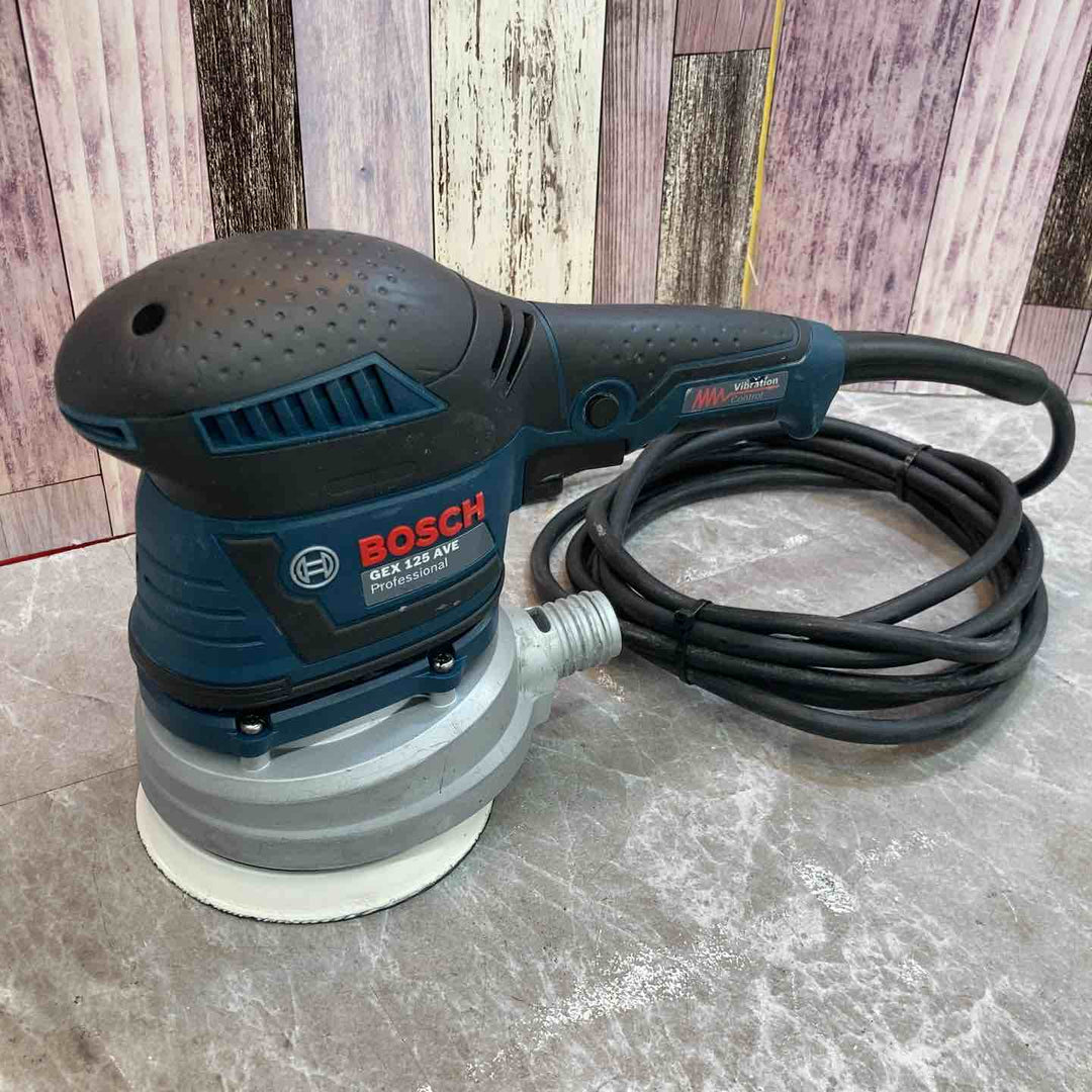 ◇BOSCH(ボッシュ) 吸じんランダムアクションサンダー GEX125AVE【八潮店】