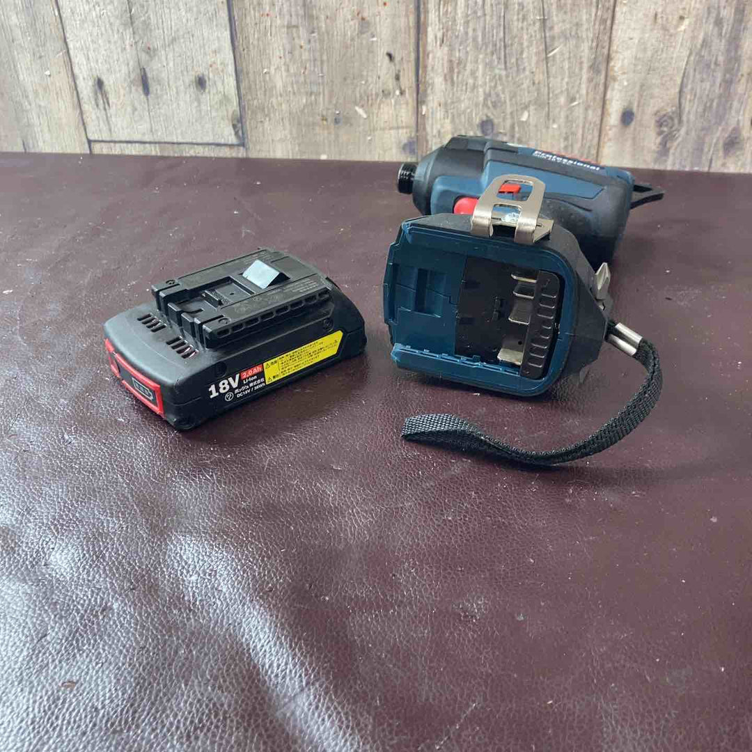 【中古品】ボッシュ(BOSCH) 18Vバッテリーインパクトドライバー GDR18V-EC【東大和店】