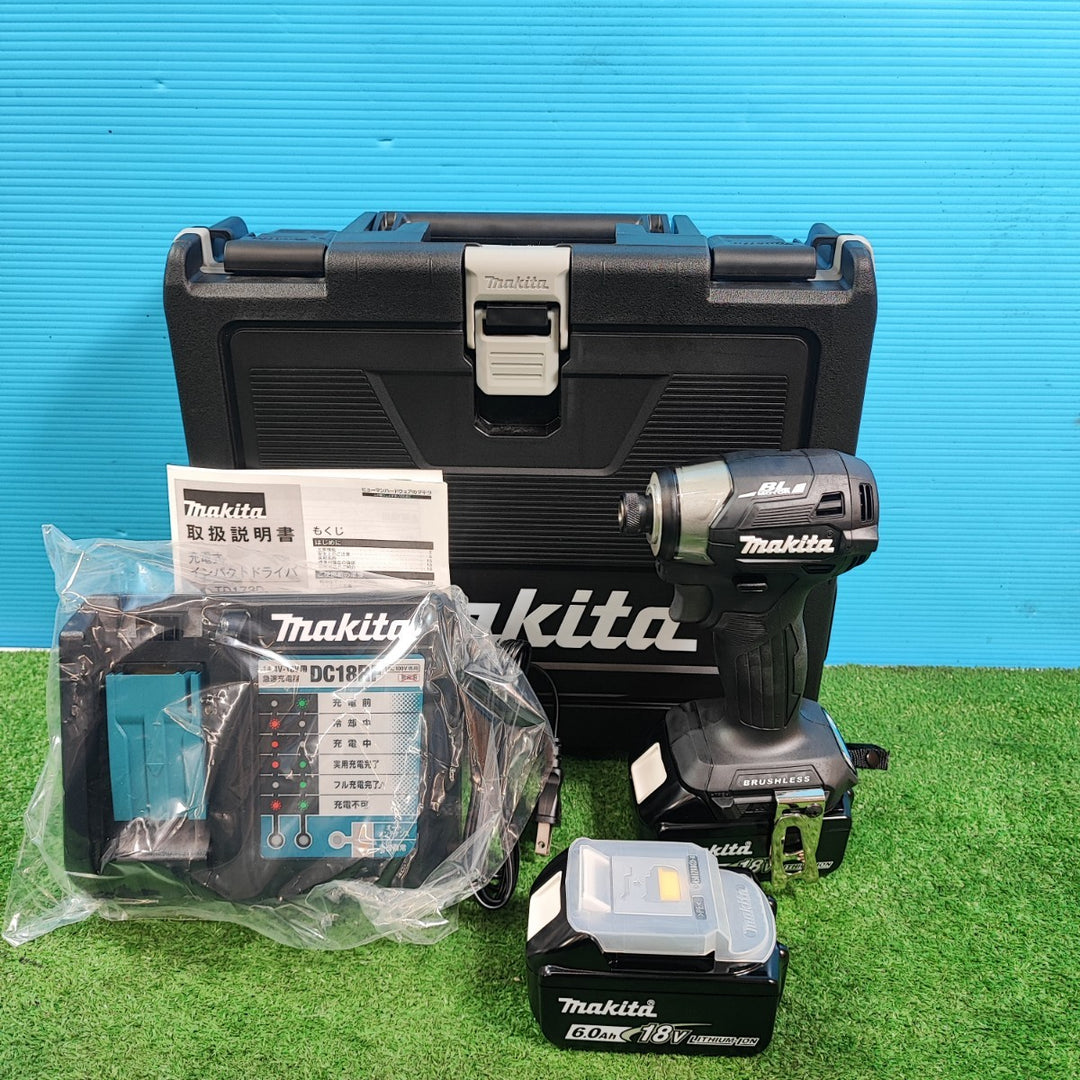 【未使用品(店頭展示品)】マキタ(makita) 充電式インパクトドライバ TD173DRGXB 黒色3台セット