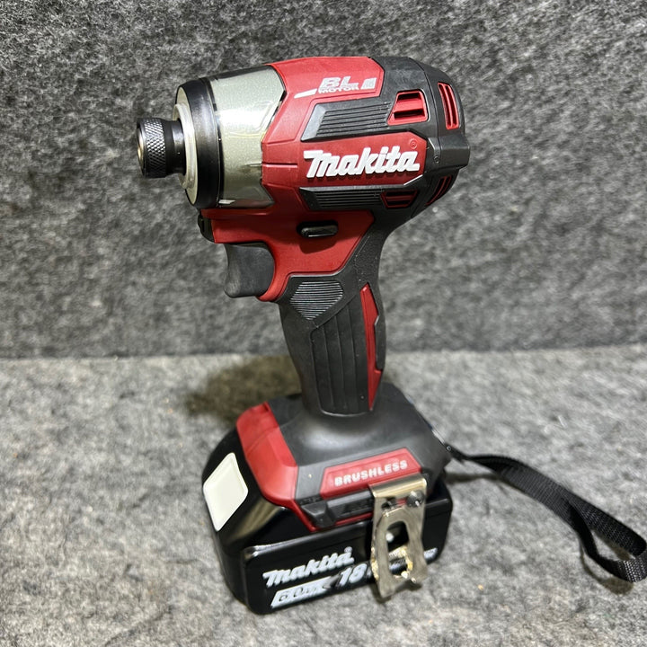 ★マキタ(makita) コードレスインパクトドライバー TD173DGXAR 限定色 オーセンティックレッド 赤【岩槻店】