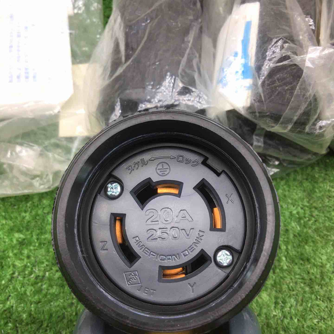 アメリカン電機 防水形コードコネクタボディ 引掛形接地3P 20A　品番4224RW　【富山店】◇Y5