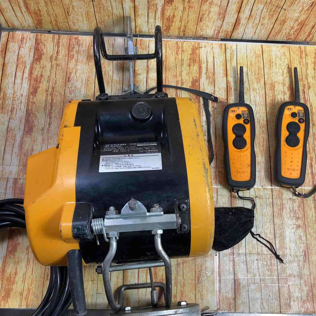 リョービ RYOBI WI-62RC リモコンウインチ【リライズ野田愛宕店】【未使用】管理番号：2400010109461 リョービ RYOBI WI-62RC リモコンウインチ【リライズ野田愛宕店】【未