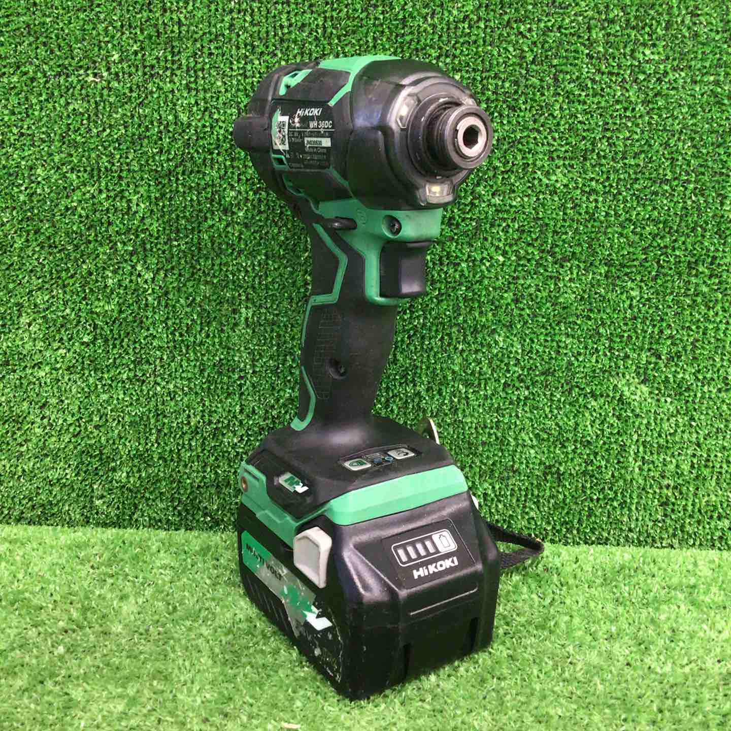 【中古】ハイコーキ HiKOKI WH36DC(2XP) コードレスインパクトドライバ バッテリ×2・充電器付き【ハンズクラフト佐賀】 HiKOKI（ハイコーキ） 数量限定特価 工機 コードレスインパクト