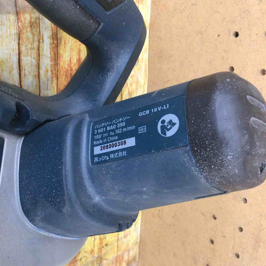 BOSCH(ボッシュ)18Vバッテリーバンドソー〔GCB18V-LI〕【川崎店】